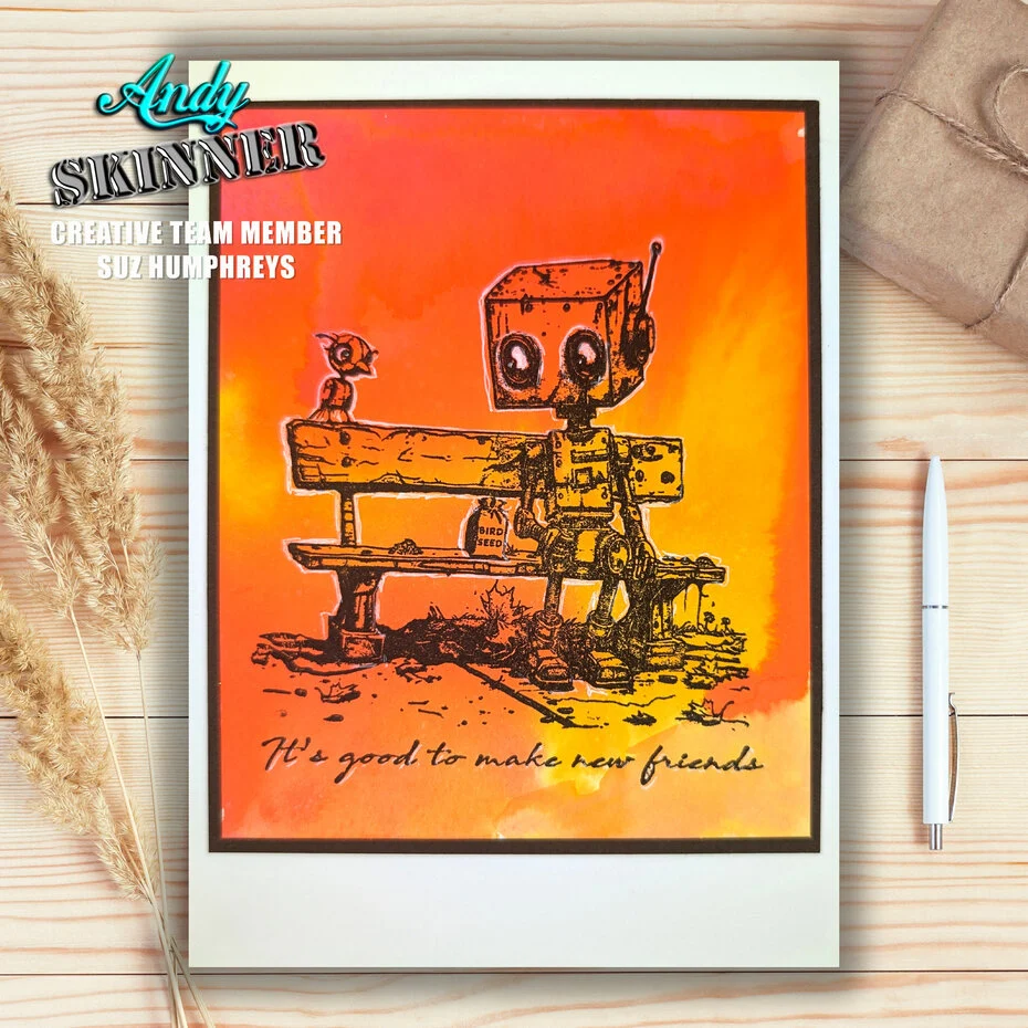 Bild 9 von Creative Expressions Pre Cut Stamp - Gummistempel - Andy Skinner Botology Spread A Little Kindness
