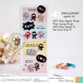 Bild 3 von Mama Elephant - Clear Stamps LITTLE NINJA AGENDA