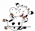 Riley and Company Gummistempel - GIGGLING COW
