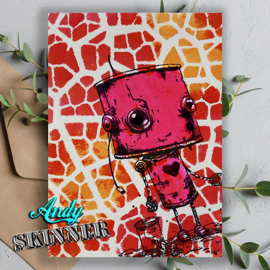 Bild 6 von Creative Expressions Pre Cut Stamp - Gummistempel - Andy Skinner Botology Better Together