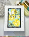 Bild 3 von Waffle Flower  Nesting Postage Collage Peony Stencil - Stencil-Set