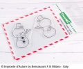 Impronte d' Autore Clear Stamps - Pupazzo Fronte Retro