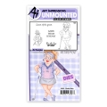 Bild 1 von Art Impressions Clear Stamps with dies Birdie Betty - Ai People Stempelset inkl. Stanzen