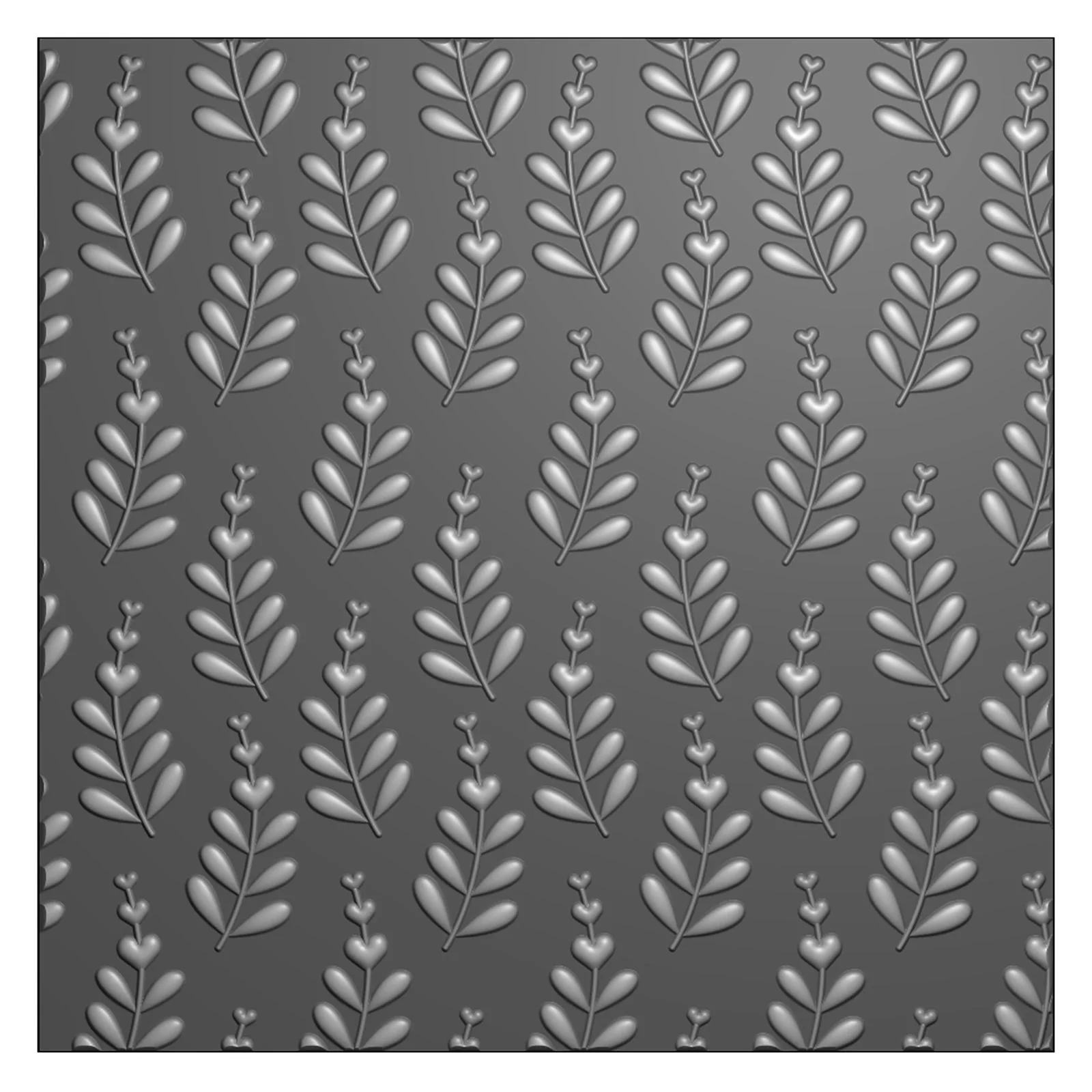 Bild 2 von Nellie's Choice • 3D Embossing Folder Heart Branches