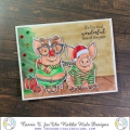 Bild 9 von The Rabbit Hole Designs Clear Stamps - Hoggy Holidays - Weihnachten Schwein