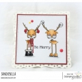 Bild 4 von Gummistempel Stamping Bella Cling Stamp ODDBALL REINDEER SET RUBBER STAMP