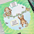 Bild 7 von Heffy Doodle Clear Stamps Set - Chimply The Best - Stempel Äffchen