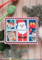 Bild 13 von Waffle Flower Postage Collage Dear Santa  Stencil - Schablone Weihnachtsmann