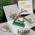 Bild 9 von Stanzschablone Die i-crafter Cut - Box Pops, Easter Add-on, Ostern Hase
