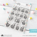 Mama Elephant - Clear Stamps LITTLE GIRL GNOME AGENDA