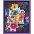 Bild 2 von Stampendous Cling Stamp Gummistempel Laurel Burch Blossoms Stamp Set