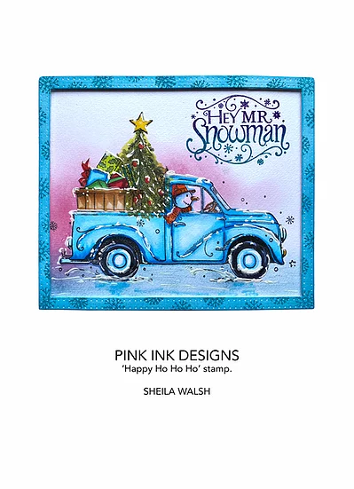 Bild 11 von Pink Ink Designs - Stempel  Happy Ho Ho Ho - Weihnachten Auto