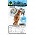 Art Impressions Clearstamps  und Stanzen - Twist Ties Stamp & Die Set - Tree/Baum