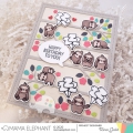 Bild 3 von Mama Elephant - Clear Stamps LITTLE SLOTH AGENDA - Faultiere