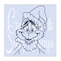 Crackerbox & Suzy Stamps Cling - Gummistempel Grinch Image