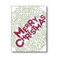 Bild 2 von Hero Arts Cling Stamp - Merry Christmas Letter Bold Prints