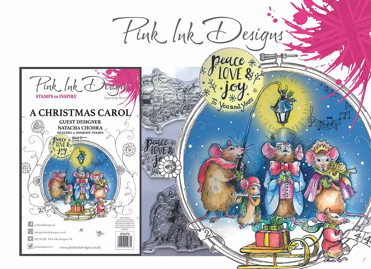 Bild 2 von Pink Ink Designs - Stempel  A Christmas Carol (Ein Weihnachtslied)