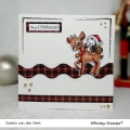Bild 10 von Whimsy Stamps Clear Stamps  - Christmas Deer - Weihnachten Rentier