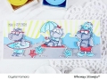 Bild 8 von Whimsy Stamps Clear Stamps - Hippo Beach Fun Nilpferd