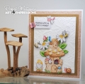 Bild 4 von Art Impressions Clear Stamps with dies Mushroom Cubbies - Stempelset inkl. Stanzen