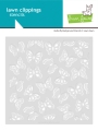Bild 1 von Lawn Fawn Lawn Clippings Stencils - Schablone butterfly background stencils