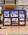 Bild 2 von Waffle Flower Postage Collage A7 Blocks Die - Stanzen