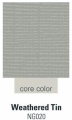 Cardstock  ColorCore  weathered tin
