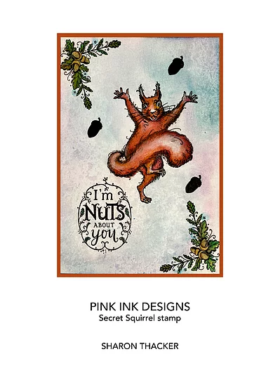 Bild 12 von Pink Ink Designs - Stempel Secret Squirrel (Eichhörnchen)