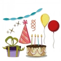 Bild 2 von Sizzix Thinlits Die by Tim Holtz - Stanzschablone - Celebrate