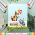 Bild 5 von Waffle Flower Birthday Puppies Set - Stempel Geburtstag Hunde