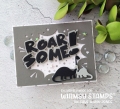 Bild 13 von Whimsy Stamps Die Stanze - Roarsome Word and Shadow Die Set