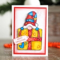 Bild 2 von Woodware Clear Stamp Singles Gnome Gift - Gnome mit Geschenk