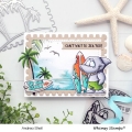 Bild 2 von Whimsy Stamps Clear Stamps  - Surf Shark