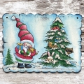 Bild 3 von Stampendous Cling Stamps Forest Christmas Rubber Stamp - Weihnachtsbaum