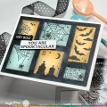 Bild 3 von Waffle Flower Postage Collage Spooktacular Stamp Set - Stempel