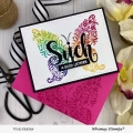 Bild 5 von Whimsy Stamps Rubber Cling Stamp  - Elegant Butterfly - Schmetterling