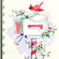 Bild 2 von Art Impressions Stamp Set - Mailbox Birdhouse Set