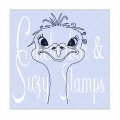 Crackerbox & Suzy Stamps Cling - Gummistempel Emu Adele