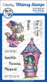 Bild 1 von Whimsy Stamps Clear Stamps - Princess Dragons - Prinzessin Drache