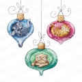 Bild 1 von Gummistempel Stamping Bella Cling Stamp ODDBALL BAUBLE CATS RUBBER STAMP SET (3pc)