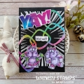 Bild 8 von Whimsy Stamps Clear Stamps  - Hippo Workout