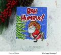 Bild 2 von Whimsy Stamps Die Stanze  -  Bah Humbug! Word and Shadow Die Set