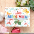 Bild 3 von Waffle Flower  Postage Collage Spring Breeze Stencil - Stencil-Set