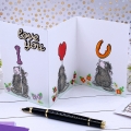 Bild 6 von Spellbinders We Heart You Cling Rubber Stamp Set - House Mouse Stempelgummi