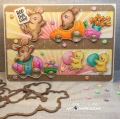 Bild 2 von Art Impressions Clear Stamps with dies Happy Spring Set - Hase Stempelset inkl. Stanzen