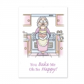 For the love of...Stamps by Hunkydory - Clearstamps You Bake Me Oh So 