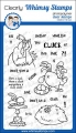 Whimsy Stamps Clear Stamps - What the Cluck - Hühner