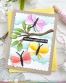 Bild 9 von Waffle Flower Cloudy Skies Stencil - Schablone Wolken