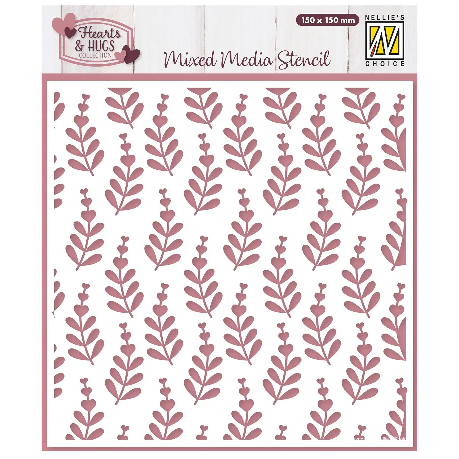 Bild 1 von Nellie's Choice • Stencil Heart Branches