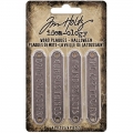 Tim Holtz Idea-Ology Metal Word Plaques - Halloween